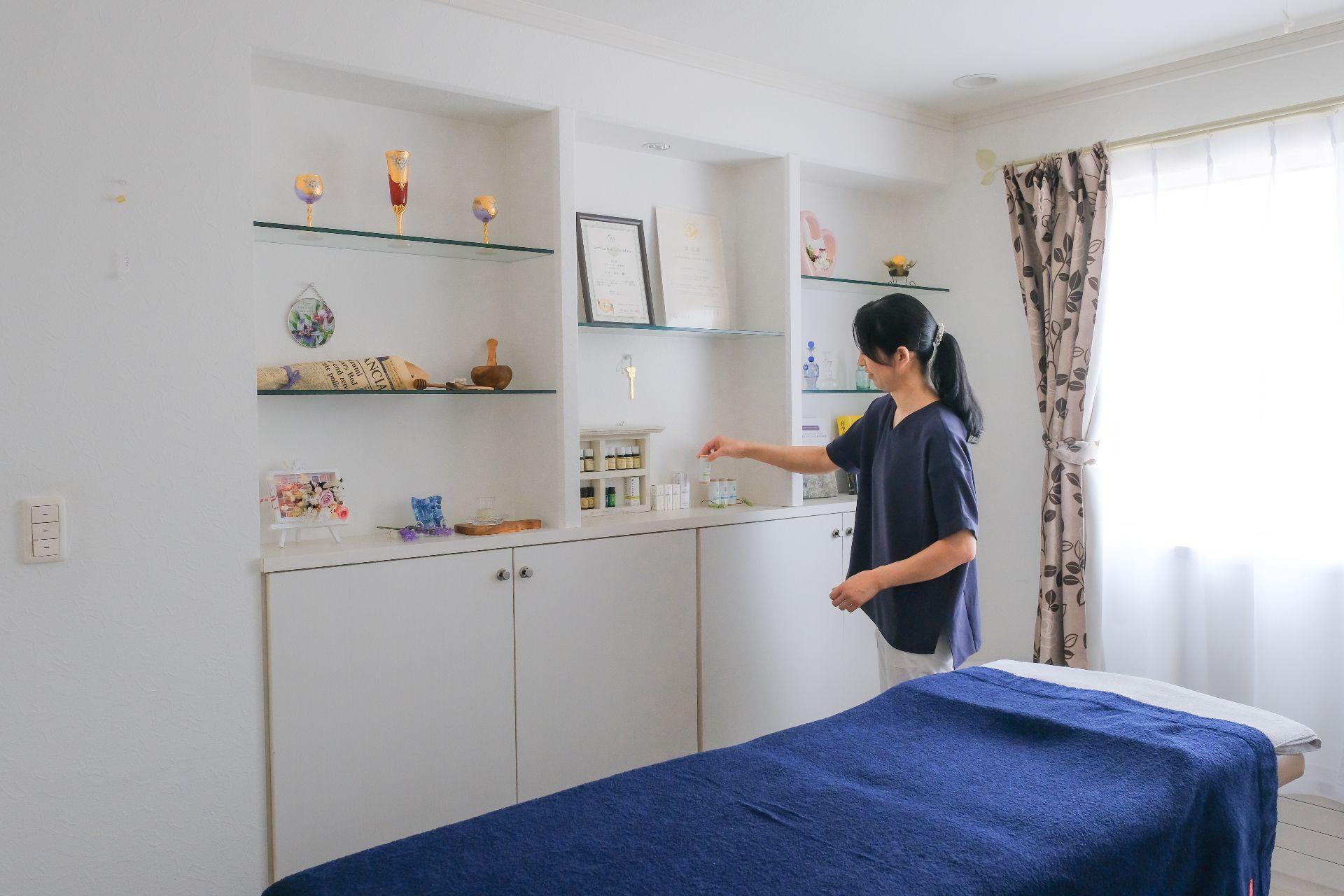 Relaxing salon atmosphere