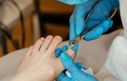 足湯＋爪ケア・肥厚爪