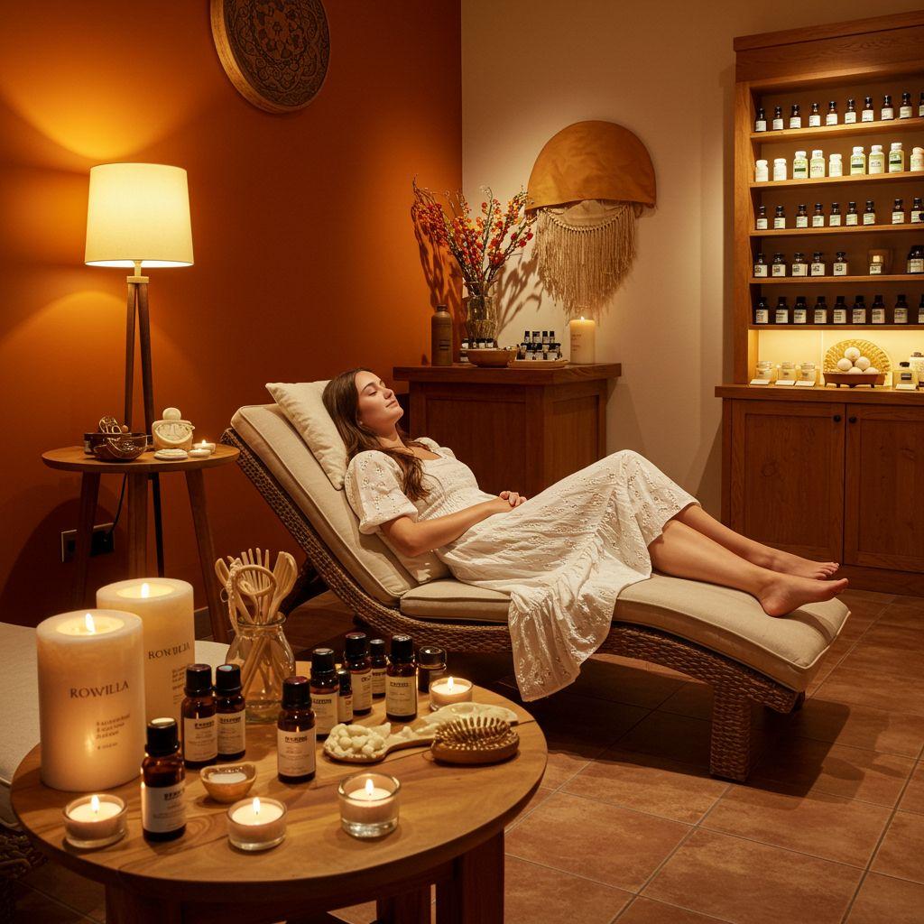 Relaxing salon atmosphere