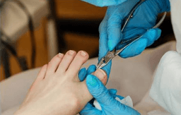 足湯+爪ケア・肥厚爪のサロンイメージ